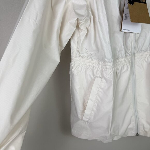 The North Face Cyclone Hoodie White Windbreaker Full Zip Jacket Women's XS NWOT - Picture 8 of 10